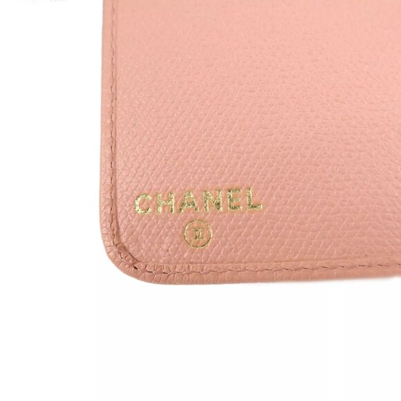 ❤️Authentic CHANEL Leather Agenda PM Planner Cover Pink❤️ - Picture 10 of 12
